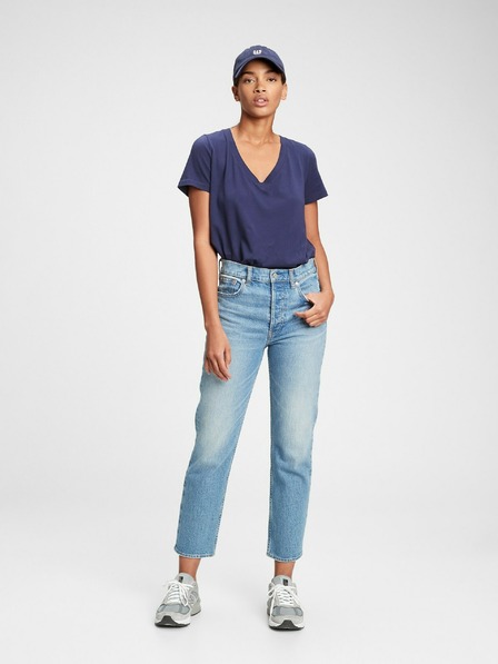 GAP Damen Baumwoll-T-Shirt Vintage GAP