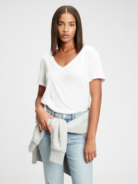 GAP Damen Baumwoll-T-Shirt Vintage GAP