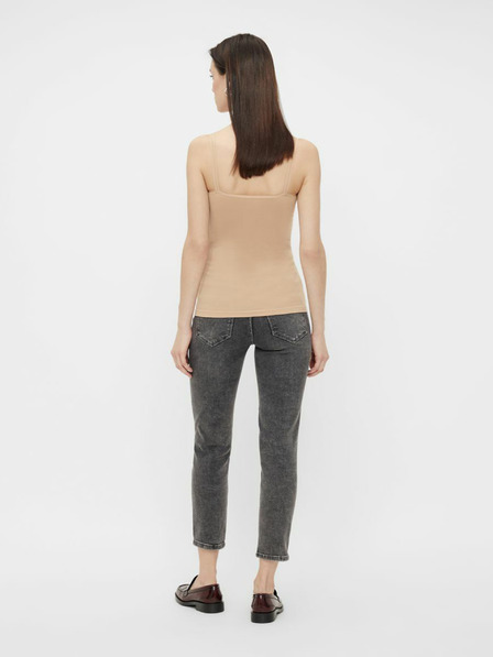 Pieces Beigefarbenes Tanktop Pieces