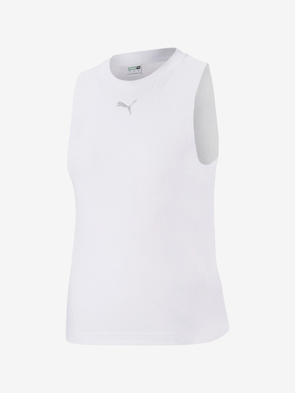 Puma Weißes Puma Damen Evide Mesh Tank-Top
