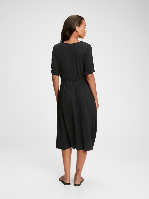 GAP Kleid mit Ballonärmeln GAP