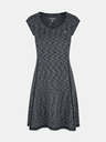 Loap Grau gestreiftes Kleid LOAP