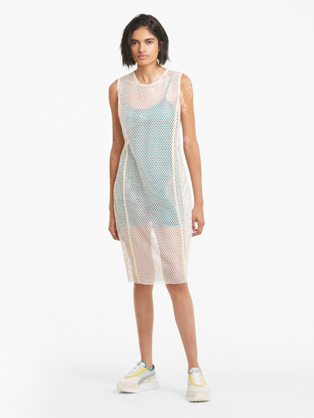 Puma Hellrosa Puma Evide Mesh Kleid