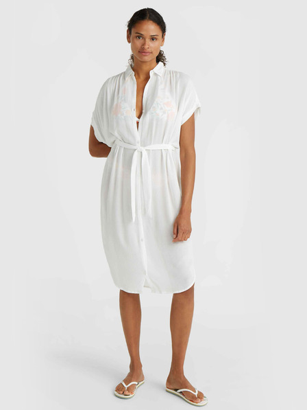 O'Neill O'Neill CALI BEACH Damen Shirt Kleid Weiß