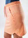 Loap Orangefarbener Damenrock mit Taschen LOAP