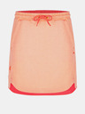Loap Orangefarbener Damenrock mit Taschen LOAP