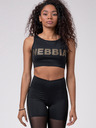 Nebbia Schwarzes Damen Sport Cropped Top Nebbia