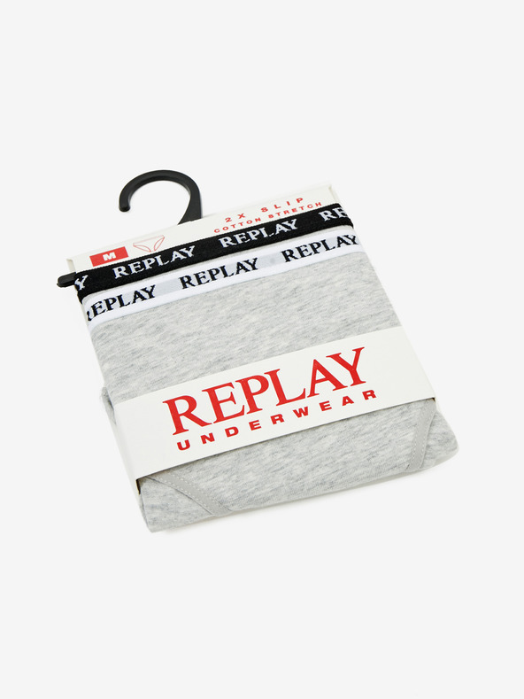 Replay Set mit zwei Damenhosen in grau Replay