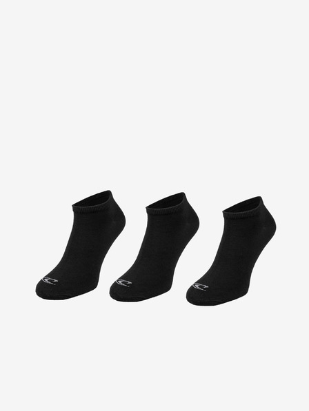 O'Neill Drei Paar Unisex-Socken in Schwarz O'Neill SNEAKER 3PK