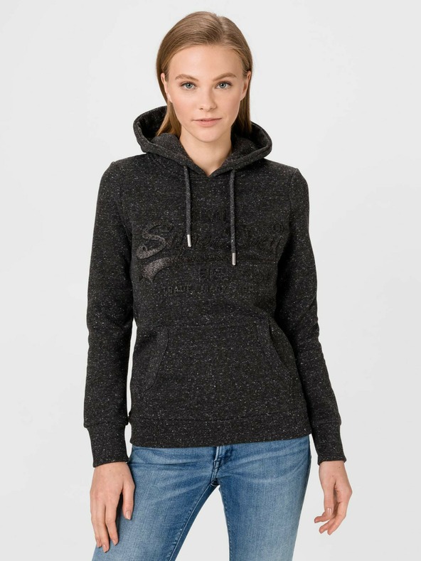 SuperDry Sweatshirt mit Tonal-Prägung SuperDry