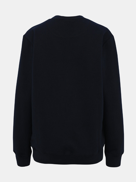 Helly Hansen Dunkelblaues Damen-Sweatshirt mit HELLY HANSEN Logo-Aufdruck