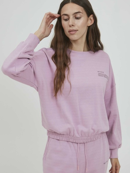 ICHI Rosa Damen-Sweatshirt ICHI