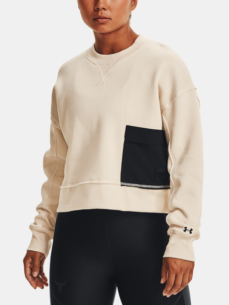 Under Armour Damen Sweatshirt Under Armour UA Prjct Rock Fleece Crew