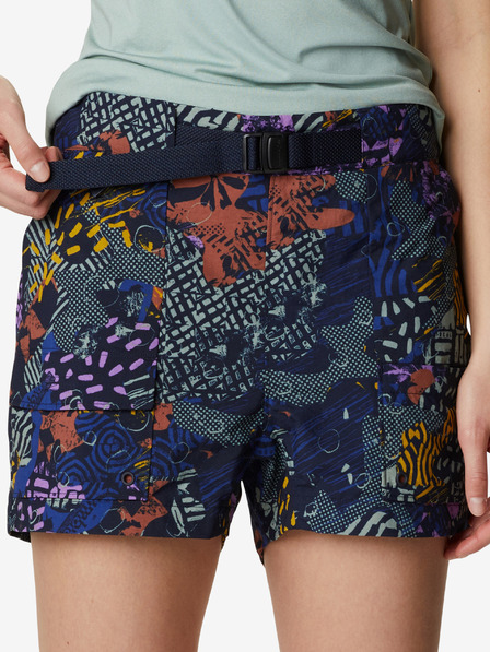 Columbia Blaue Columbia Summerdry Cargo Shorts für Frauen