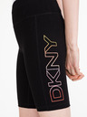 DKNY Schwarz DKNY Damen Ombre Logo Shorts