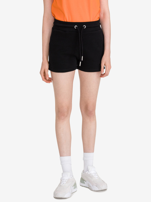 SuperDry Schwarze Damen-Sweatpants SuperDry Shorts
