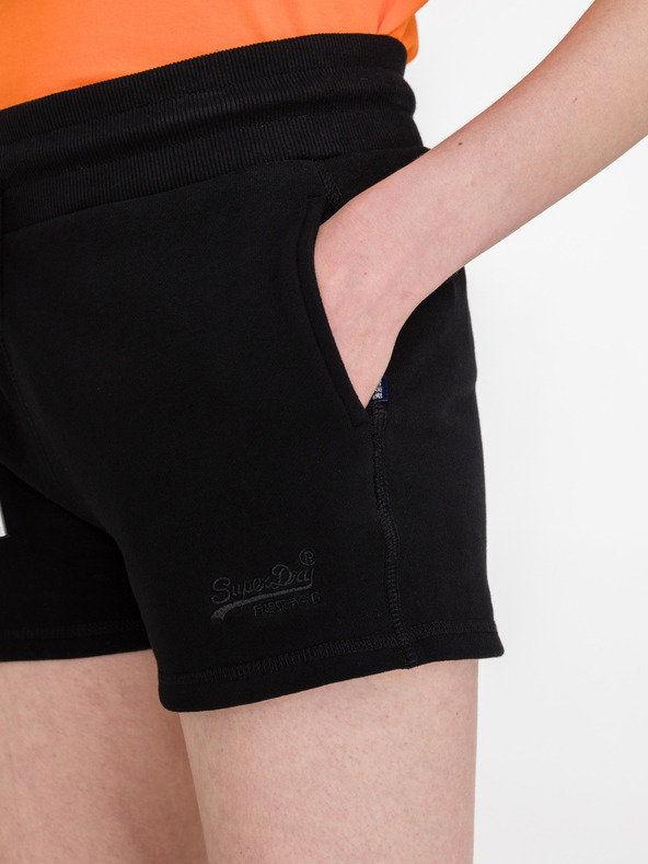 SuperDry Schwarze Damen-Sweatpants SuperDry Shorts
