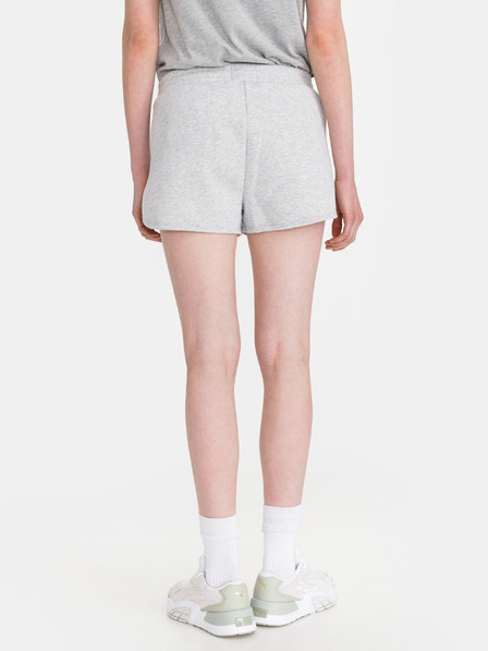 SuperDry Hellgraue Damen-Sweatshorts SuperDry