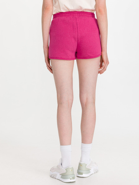SuperDry Dunkelrosa Damen Sweatpants Shorts SuperDry