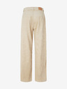 Pepe Jeans Cremefarbene Damen-Cordhosen Pepe Jeans Cecilia Cord