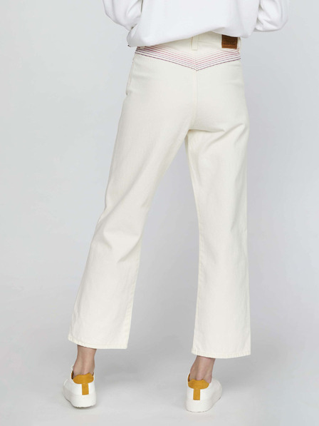 Levi's® Levi's® Cremefarbene Straight Fit Jeans für Frauen