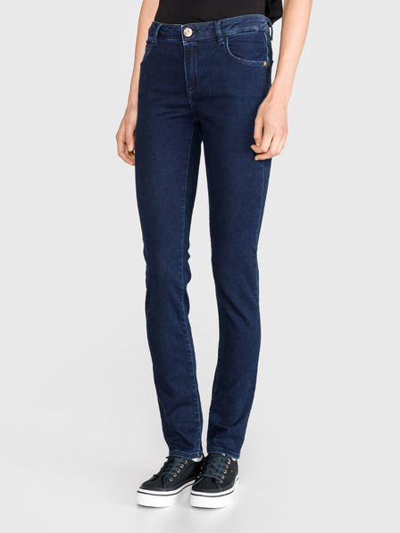 Trussardi Jeans Blaue Straight Fit Jeans für Frauen Trussardi Jeans
