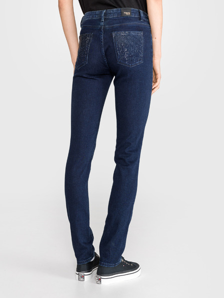Trussardi Jeans Blaue Straight Fit Jeans für Frauen Trussardi Jeans