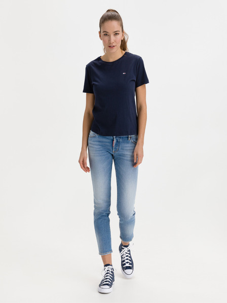 DSQUARED2 Blaue Damen Slim Fit Jeans DSQUARED2 Jennifer Cropped