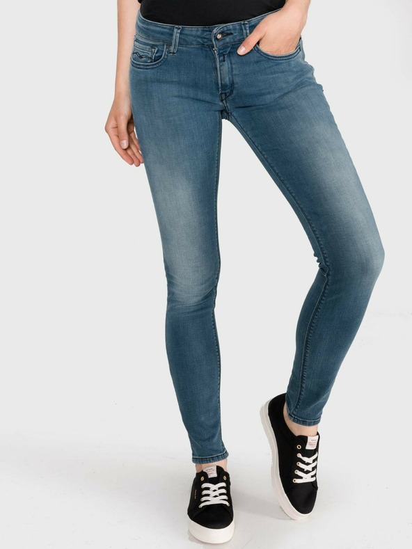 Replay Blaue Damen Slim Fit Jeans Replay Luz