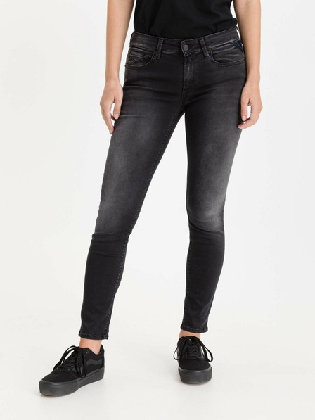 Replay Schwarze Damen Slim Fit Jeans Replay