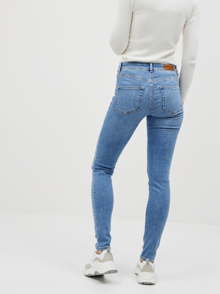 Vero Moda Blaue Slim Fit-Jeans VERO MODA Lux