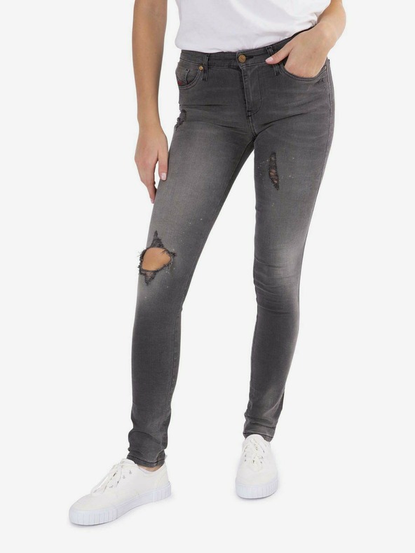 Diesel Diesel Dunkelgrau Damen Skinzee Skinny Fit Jeans