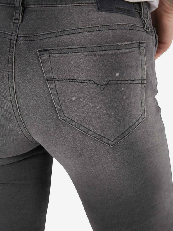 Diesel Diesel Dunkelgrau Damen Skinzee Skinny Fit Jeans