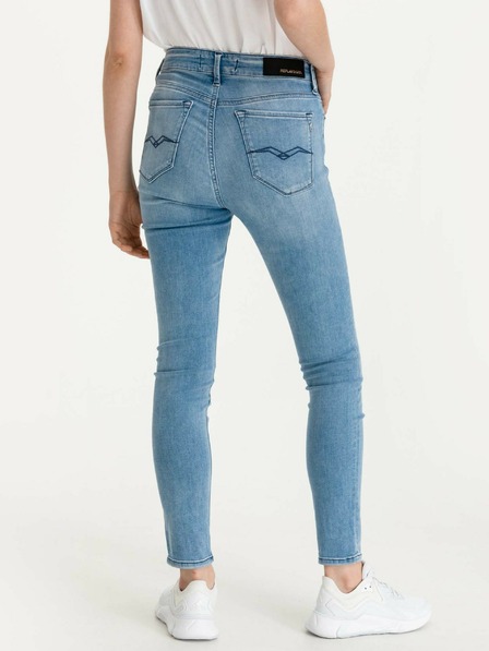Replay Blaue Skinny Fit Jeans für Damen Replay Luzien Jeans
