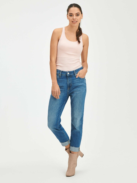 GAP Slim Boyfriend Mid Rise Universal Washwell Jeans GAP