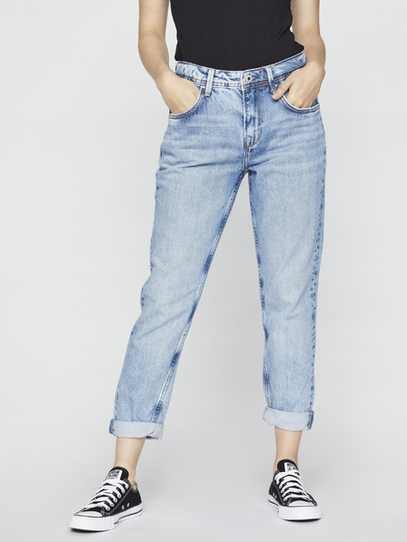 Pepe Jeans Blaue Damen Boyfriend Jeans Pepe Jeans Violet