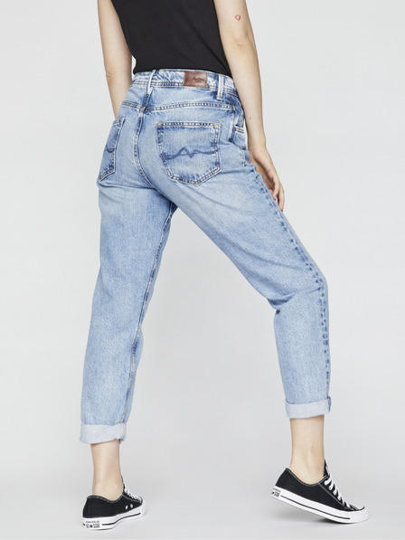 Pepe Jeans Blaue Damen Boyfriend Jeans Pepe Jeans Violet