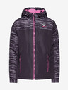 Sam 73 Rosa und schwarze Damen-Winterjacke SAM 73