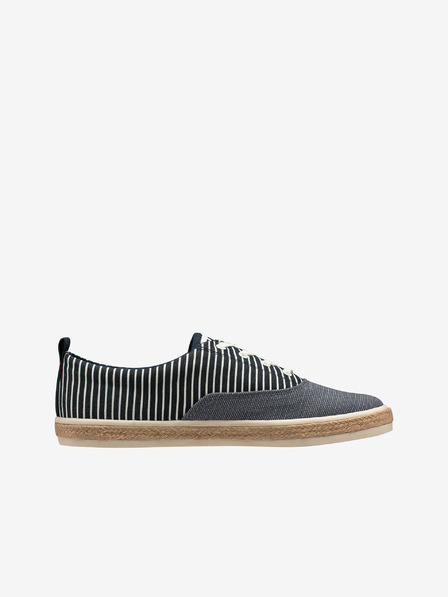 Helly Hansen Dunkelblau gestreifte Damen-Sneaker aus Canvas HELLY HANSEN Coraline