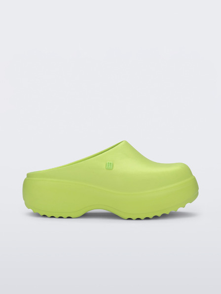 Melissa Grüne Damen-Pantoletten Melissa Free Clog Platform