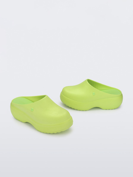 Melissa Grüne Damen-Pantoletten Melissa Free Clog Platform
