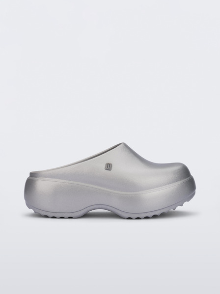 Melissa Damen Silber Melissa Free Clog Plattform Hausschuhe