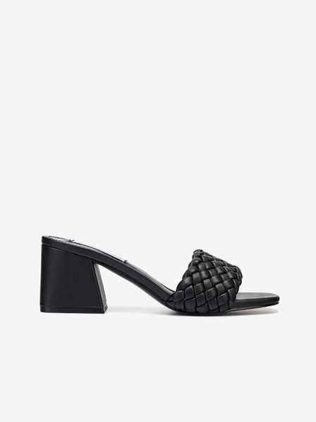 Steve Madden Schwarze Steve Madden Aspyn Weite Pantoffeln mit Absatz