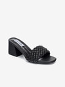 Steve Madden Schwarze Steve Madden Aspyn Weite Pantoffeln mit Absatz