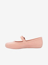 Melissa Hellrosa Damen Melissa Soft Ballerina Velvet Ballerinas