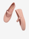 Melissa Hellrosa Damen Melissa Soft Ballerina Velvet Ballerinas