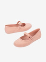 Melissa Hellrosa Damen Melissa Soft Ballerina Velvet Ballerinas