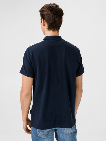 Lamborghini Blaues Herren-Poloshirt Lamborghini