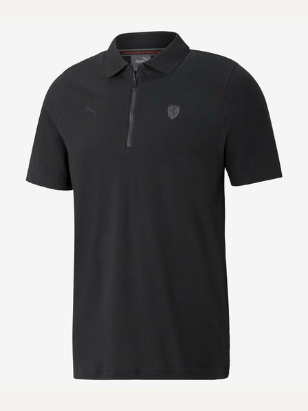 Puma Schwarzes Herren-Poloshirt Ferrari Style