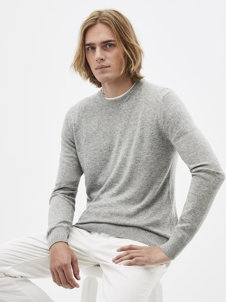 Celio Hellgrauer Pullover Celio Sesweet